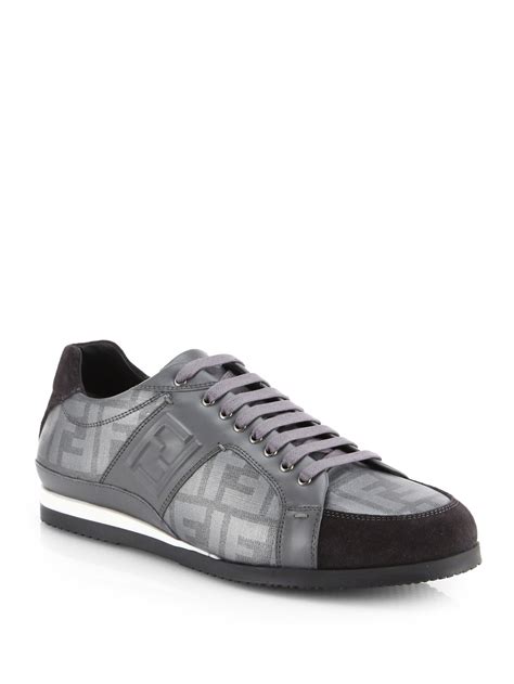 fendi zucca shoes men